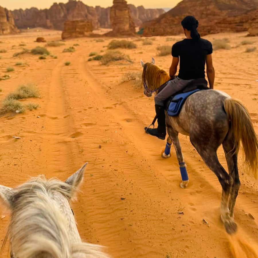 Al-Ula: Guided Horse Riding - Safety, age, and riding limits