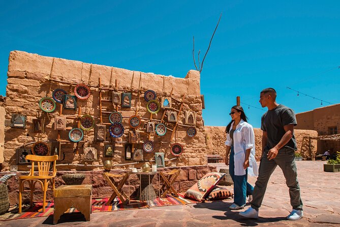 AlUla Old Town Experience - AlUla Castle gives the walk a clear landmark