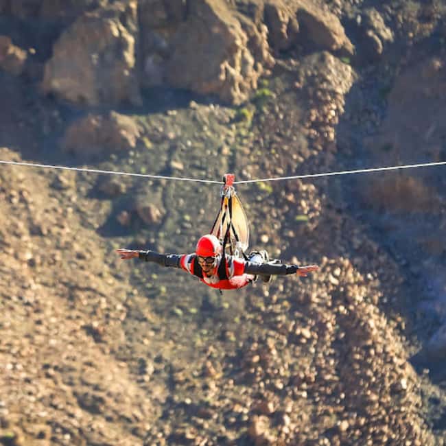 AlUla: Private Zipline Experience - Reaching the Adventure Hub and Getting Ready