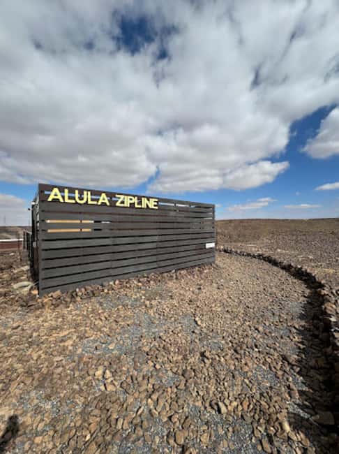 AlUla: Private Zipline Experience - Flying Superman-Style Across 1.5 Kilometers