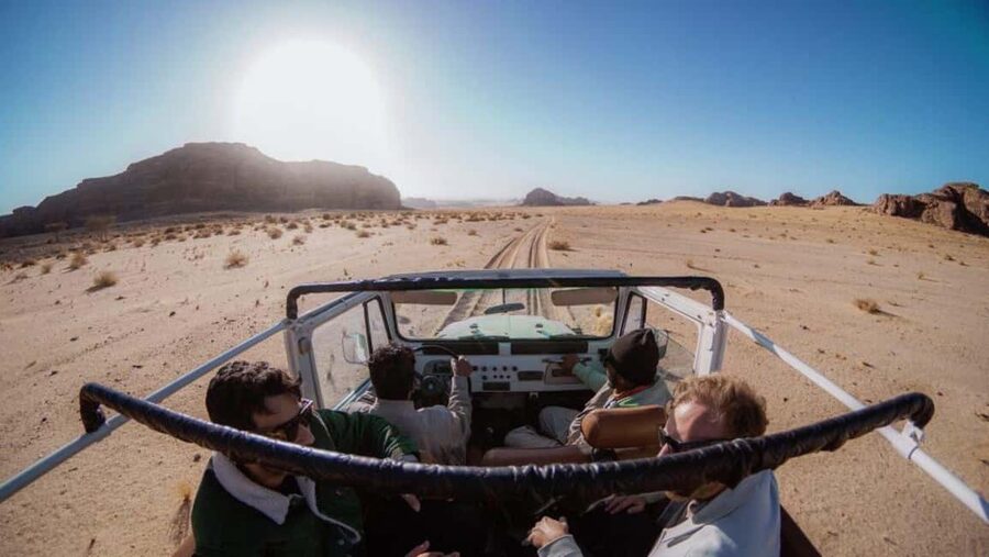 AlUla: Sharaan Nature Reserve - Ancient inscriptions in an open-air setting