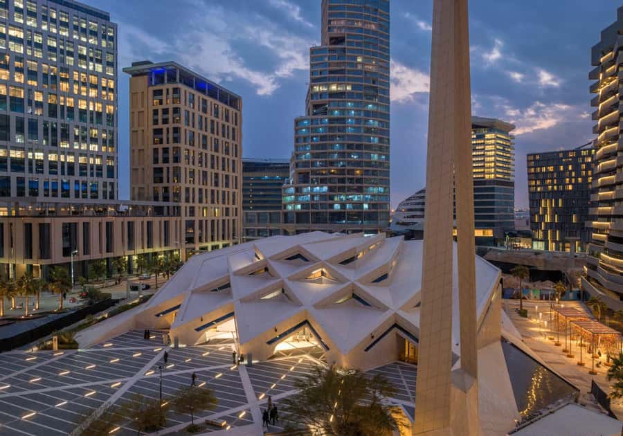 Architectural Wonders of KAFD, An Iconic Destination - KAFD Metro, a station by Zaha Hadid