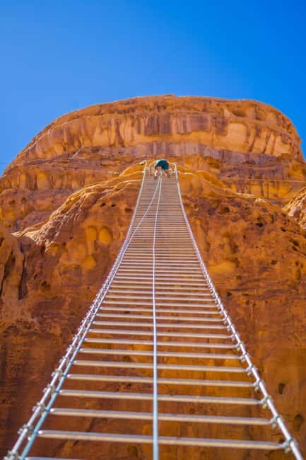 Climb up the new AlUla Stairway into the sky - Why the AlUla Stairway feels different