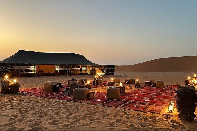 Desert Camp Experience in Riyadh - Arriving at a traditional camp in the King Abdulaziz Royal Reserve
