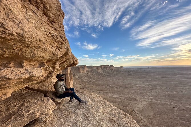 Edge of The World Riyadh with Camel Ride ,Bat Cave Visit & Dinner - Why the guides matter on a group trip