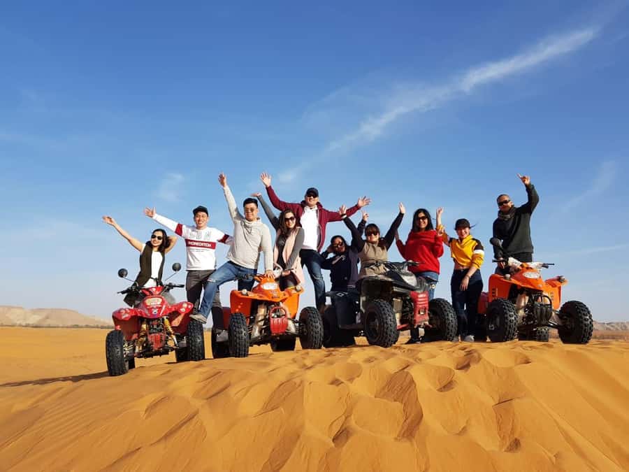 From Riyadh: Desert ATV Quad Bike Tour with Camel Ride - Leaving Riyadh for the open sand