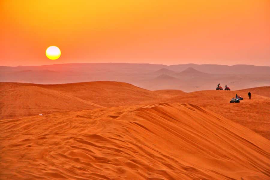 From Riyadh: Desert ATV Quad Bike Tour with Camel Ride - A quieter hour with the camels