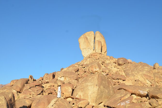 Full day Jabal Al Lawz with Biblical Sites visit - Magha’er Shuaib, the red-rock home of Midian traditions