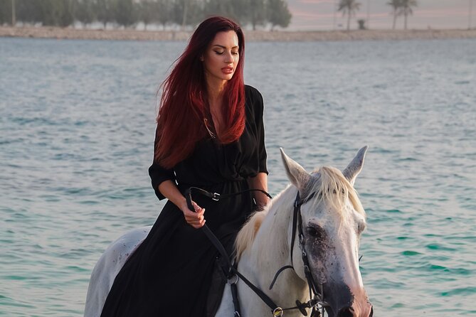 Horse Riding in Khobar - What the beach ride is like