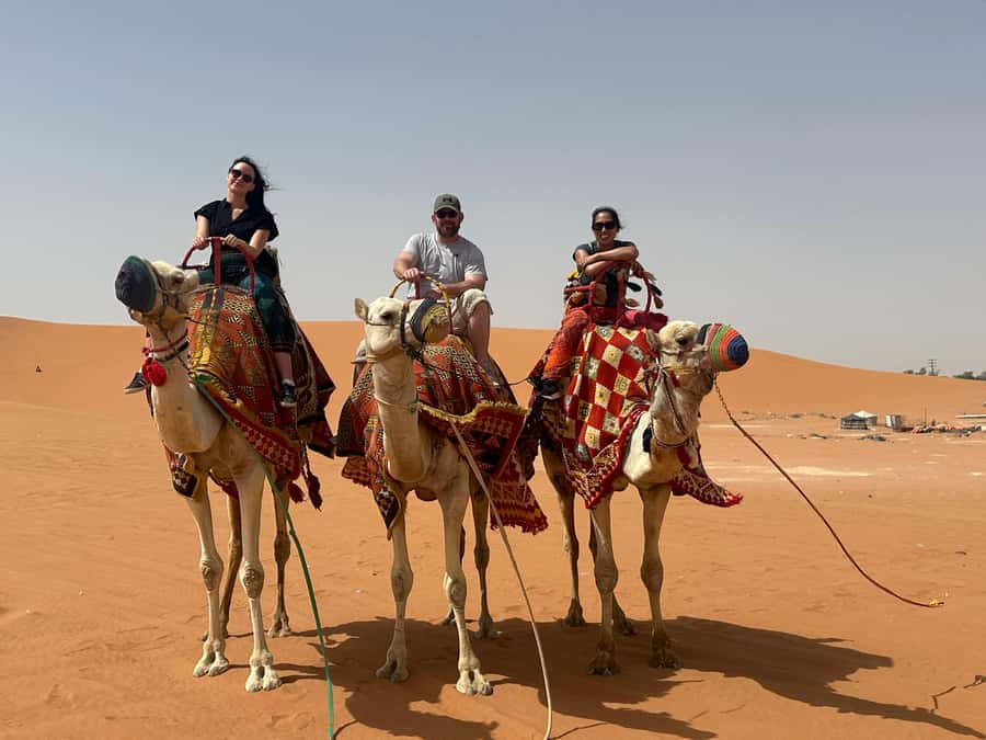 Red Sand: Dunes ATV, + Camel Ride + sandboarding - Starting with the 10-minute camel ride