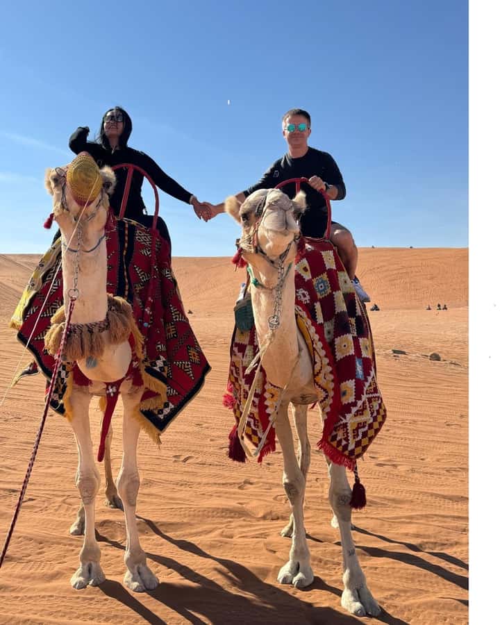 Riyadh: Desert Adventure with Camel Ride and Quad Bike - Sunset between the sandy hills