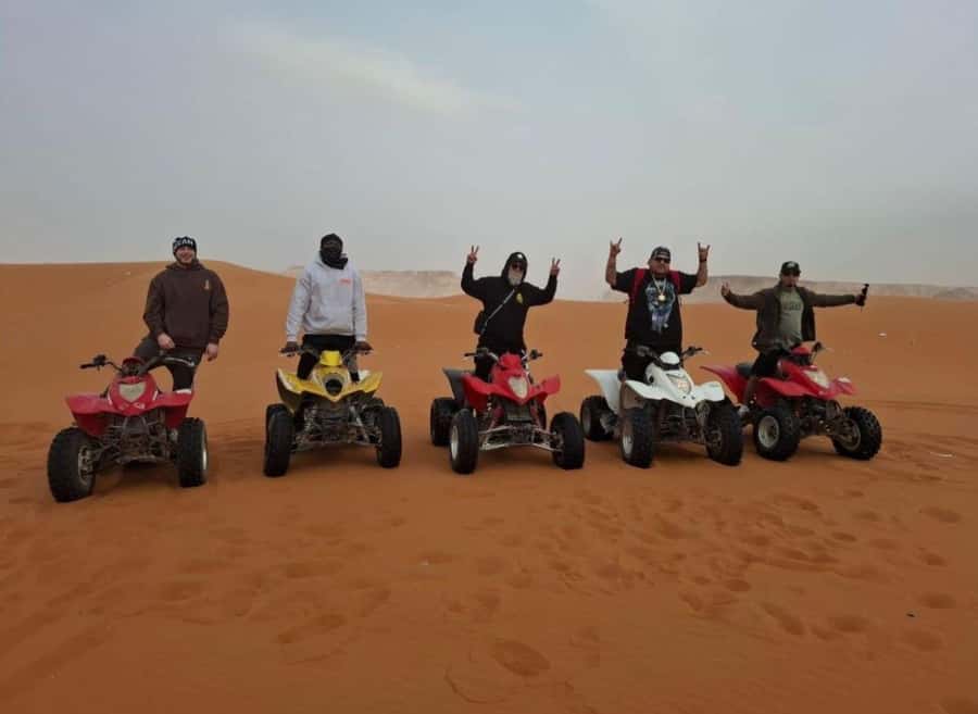 Riyadh: Desert Camel Ride, ATV Tour, and Snacks - ATV Trails Across the Dunes