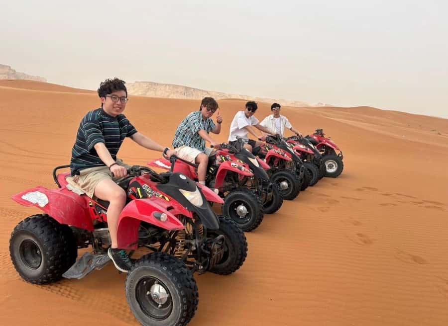 Riyadh: Desert Camel Ride, ATV Tour, and Snacks - A Slow Start on Camelback