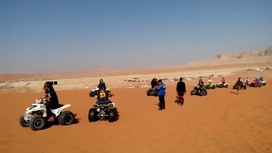 Riyadh: Desert Quad Bike Experience with Transfer - Leaving Riyadh for the Red Sand desert