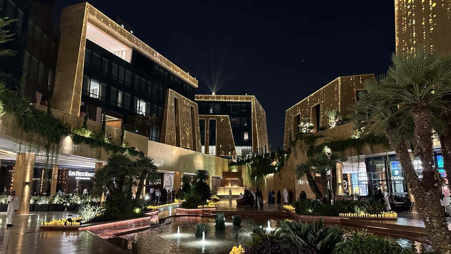 Riyadh Season's Best Architectural & Iconic Attractions. - Starting among the nine areas of Boulevard City