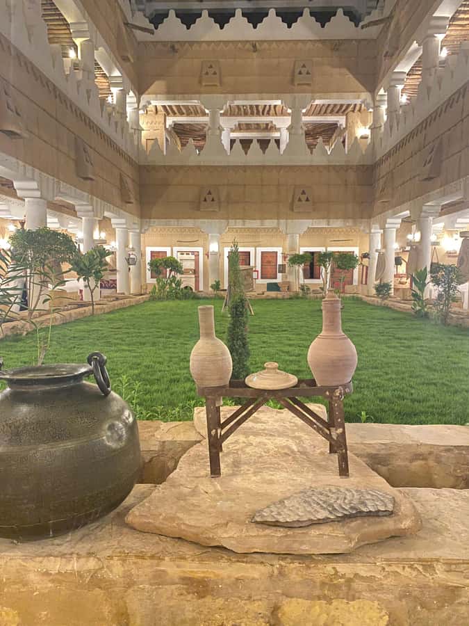 VIP Private Riyadh Experience with Saudi Meal & Pickup - Bujairi Terrace adds food, crafts, and evening energy
