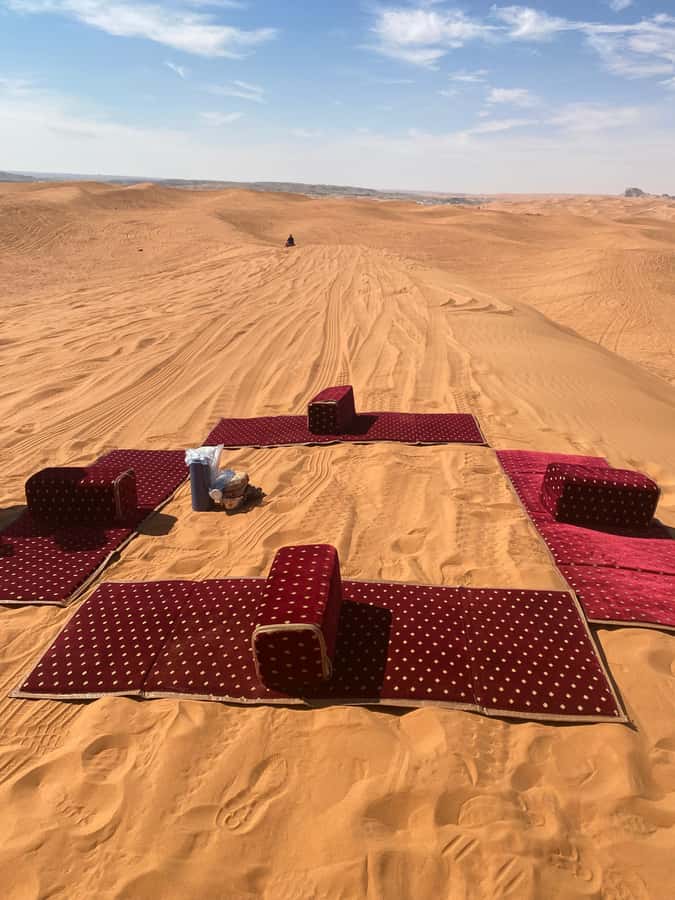 VIP Red Dunes: Camel, Quads, Private Tour & Coffee - Sandboarding on the Al Thumama slopes