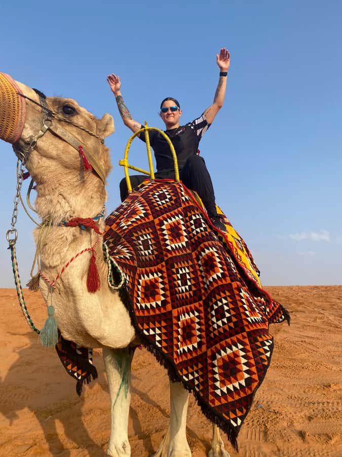 VIP Red Dunes: Camel, Quads, Private Tour & Coffee - Quad biking across a wide riding area