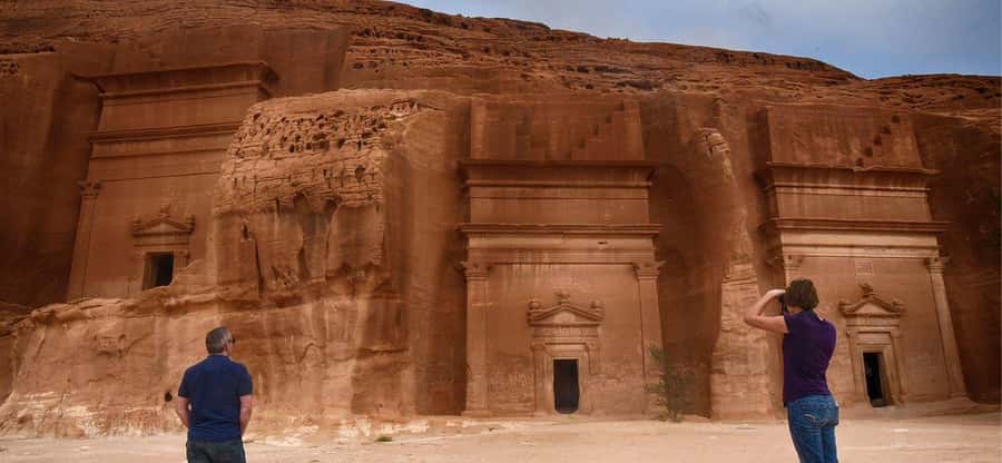 Visiting The Incredible Heritage Site Hegra in AlUla - The Two-Hour Visit Inside Hegra