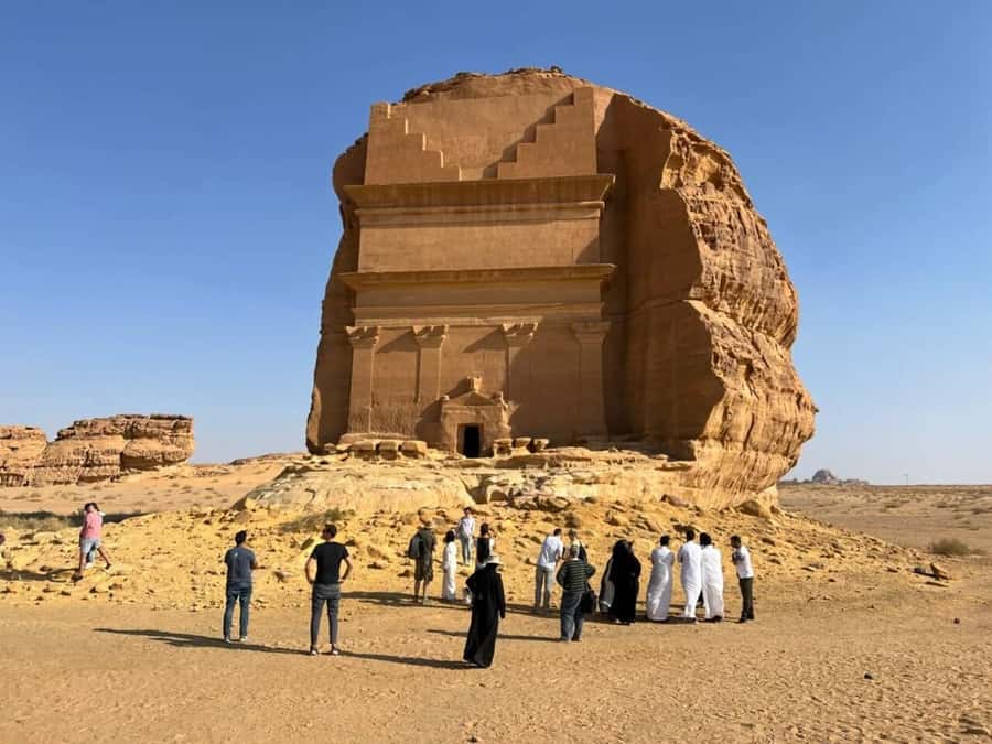 Visiting The Incredible Heritage Site Hegra in AlUla - Rock Formations and the Wider AlUla Setting